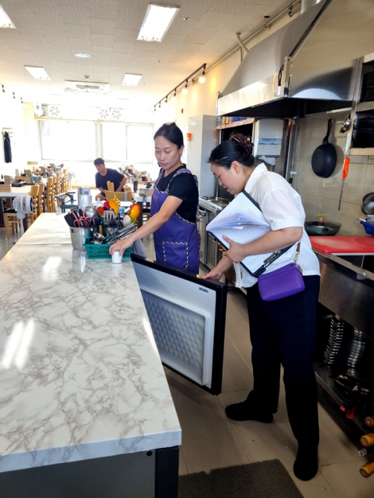 홍성군, 축제 및 명절 대비 식품접객업소 위생점검 실시
