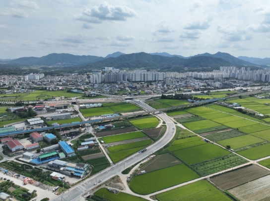 아산시 ‘한천로’ 개통, 한가위 전 주민 편의 증대