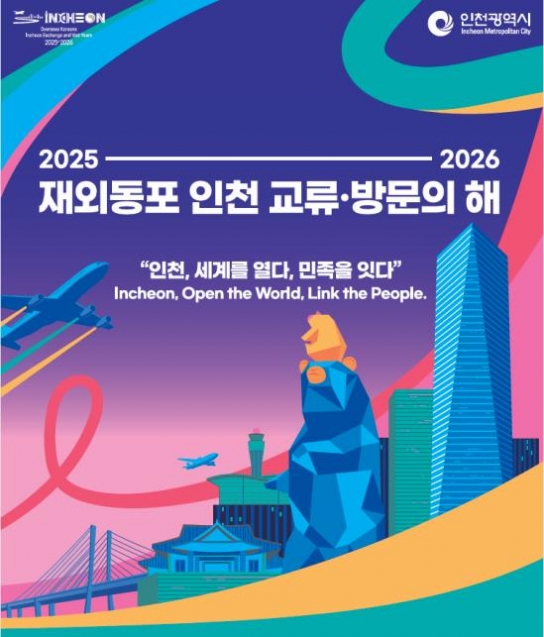 인천시, '2025~2026 재외동포 교류·방문의 해' 본격 홍보