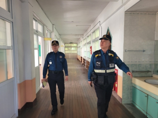 서산경찰서 부석파출소 관내 폐교 점검실시!