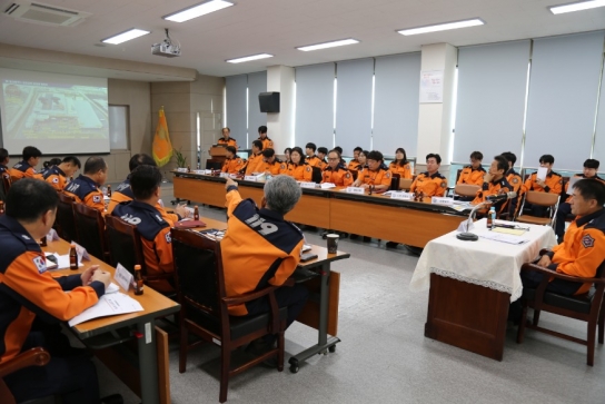 당진소방서, 유관기관과 함께 ‘긴급구조종합훈련’ 대비 도상훈련 실시