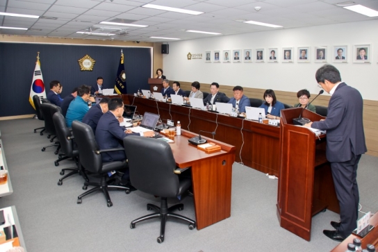 당진시의회, 2024년 10월 중 의원출무일 운영