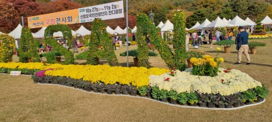 아산시, 아트밸리 아산 2024년 국화전시회 개최