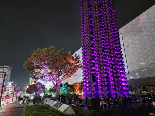 천안 최초의 야간관광축제 ‘천안의 빛 in ARARIO’…4만8000명 방문