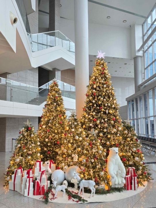천안예술의전당, 대형 크리스마스트리 점등