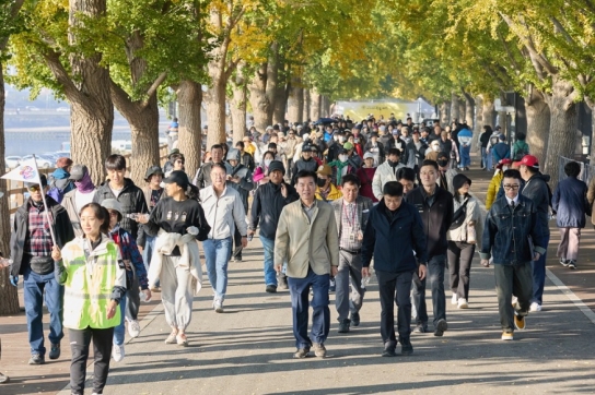 아산시, ‘아트밸리아산 제4회 워킹 홀릭데이 걷기대회’ 성황리 종료