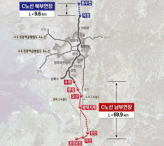 천안시, GTX-C 천안 연장 ‘이상무’…행정절차 진행 중
