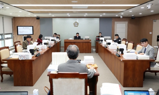 충남도의회 보건복지환경위, 서비스 개선과 예산 효율성 집중 점검