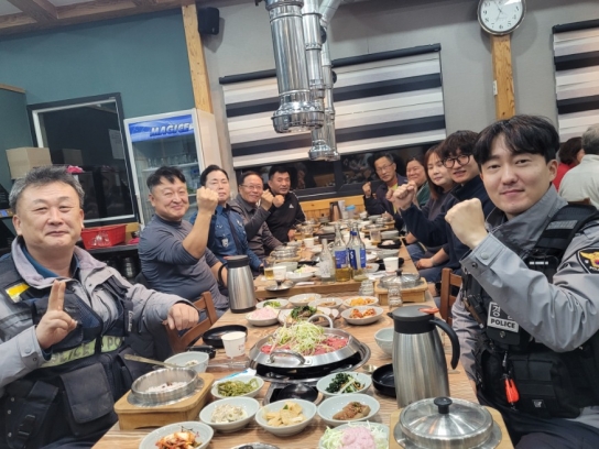 서산경찰서  부석파출소   생활안전협의회  참석  교통사망 사고  예방을  위한  홍보 활동  전개!