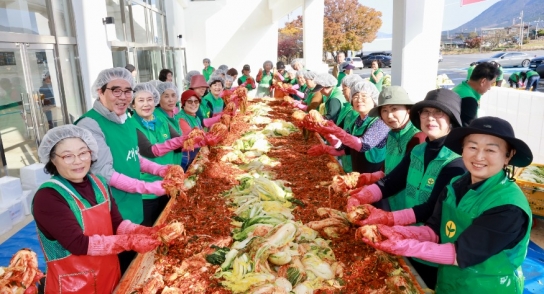 보령시, 김장 나눔으로 소외계층에 전하는 사랑의 온기
