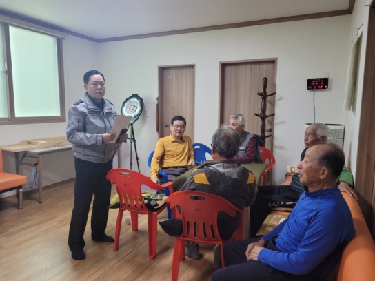 서산경찰서 부석파출소 노인 교통사고 예방을 위한 총력대응!