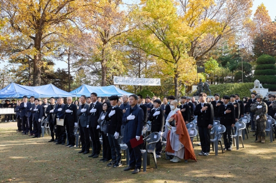 아산시, 제44회 자유수호희생자 합동위령제 거행