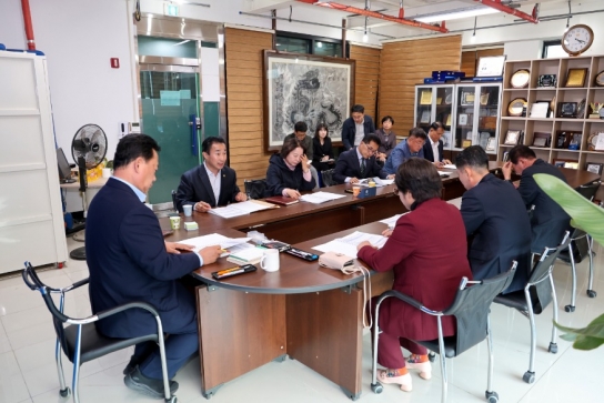 당진시의회, 어기구 국회의원과의 간담회 개최