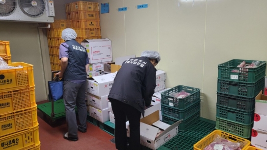 인천시, 학교급식 농‧축‧수산물 납품업체 대상 불법행위 기획 수사