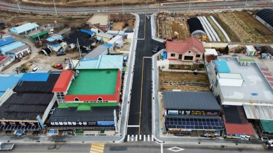 홍성군, 국도40호~남당항 연결도로 개설 완료