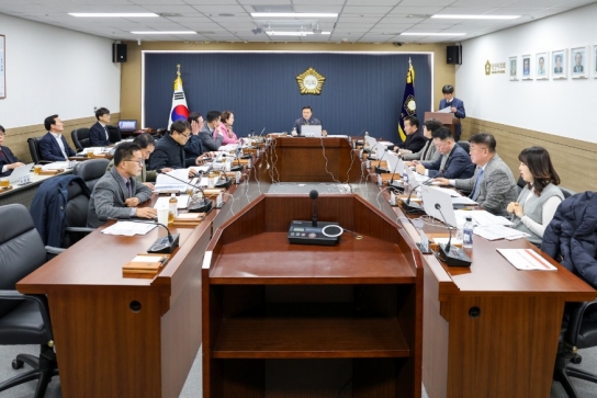 당진시의회, 25년 첫 번째 ‘1월 중 의원출무일’ 개최