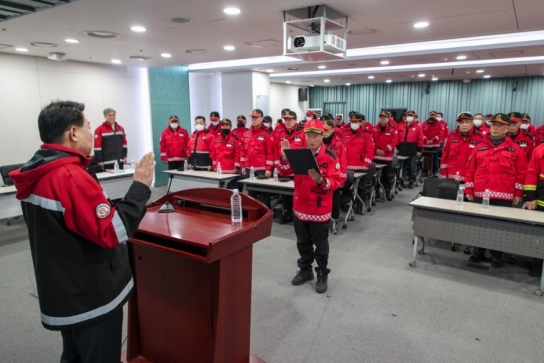 당진시, 산불 예방 총력전 돌입...진화 인력 발대식으로 첫걸음