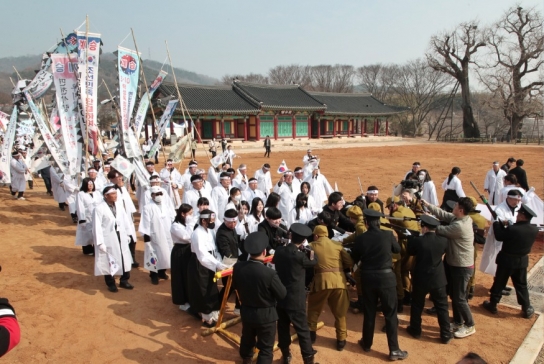 당진시, 제18회 면천공립보통학교 3.10학생독립만세운동 기념식 및 재현행사 개최