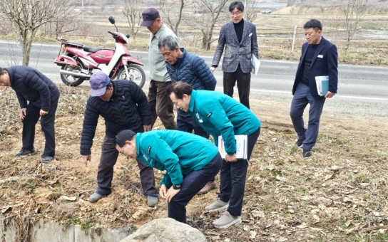 서산시, 소하천·방조제 등 재해예방 사업 추진