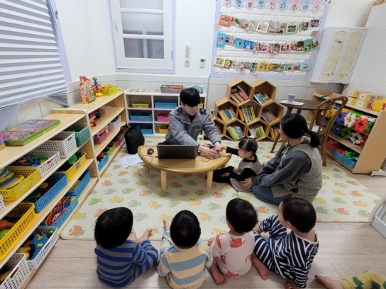 서산경찰서, 찾아가는 실종예방 지문사전등록 활동 실시
