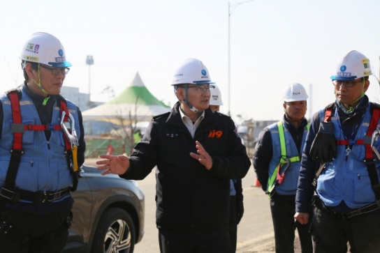 이상권 당진소방서장,  한국가스공사 공사장 화재안전 컨설팅 및 현장 확인 지도 실시
