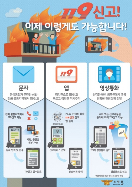 당진소방서, ‘119다매체 신고 서비스’ 적극 홍보