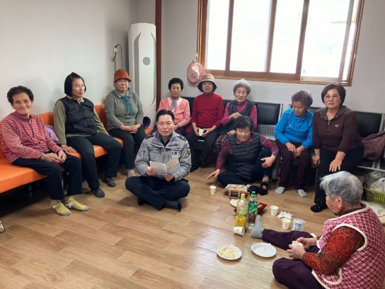 서산경찰서 부석파출소 교통사고 및 보이스피싱 예방활동 최선!
