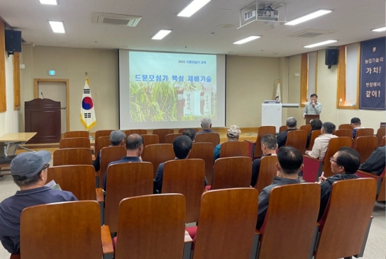 당진시, 드문모 심기 확산으로 노동력 절감‧수량 증대 나서