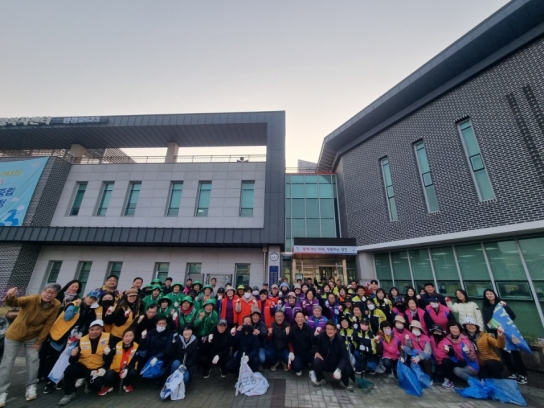 당진시,『또봄면천』축제 앞두고 환경대청결활동 실시