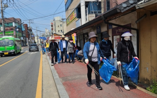 서산시, 제31회 충청남도장애인체육대회 맞이 환경정화 캠페인